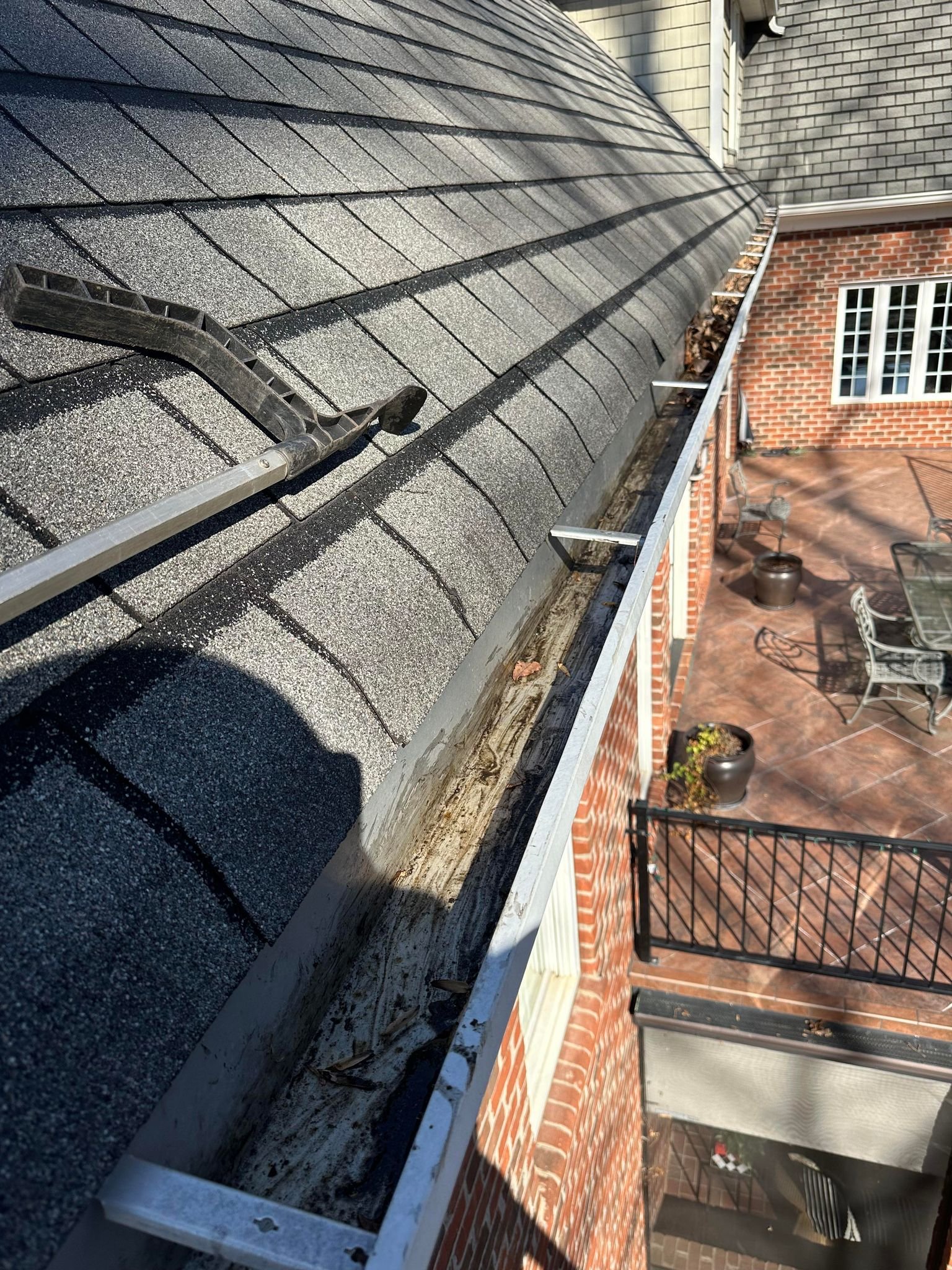 Gutter Cleaning Job